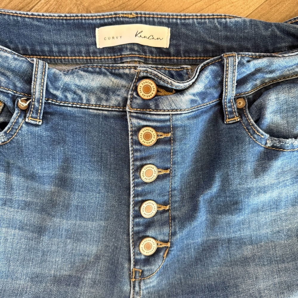 Kancan Curvy skinny denim jeans size 13/30 - Picture 7 of 12